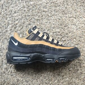 Nike Air Max 95 Black and Tan Shoes